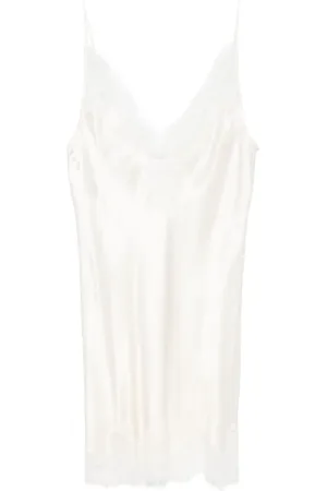 CARINE GILSON Silk slip dress