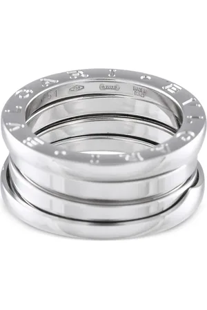 Bvlgari 18K white gold B.Zero1 ring