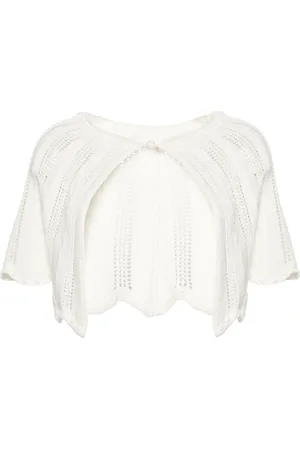 FORTE FORTE Ribbed-knit cotton miniskirt