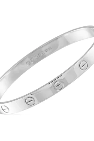 Cartier 18K white gold Love bracelet