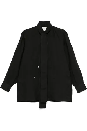 SETCHU Scarf-collar shirt