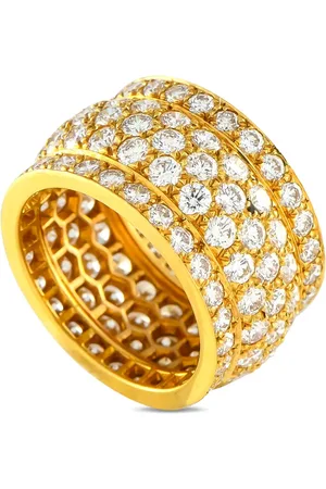 Cartier 18kt yellow Nigeria diamonds ring