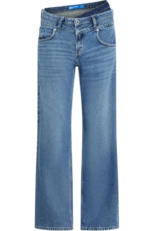 Karl Lagerfeld Relaxed mid-rise jeans