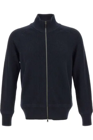 KANGRA CASHMERE M-Martello zip-up sweater