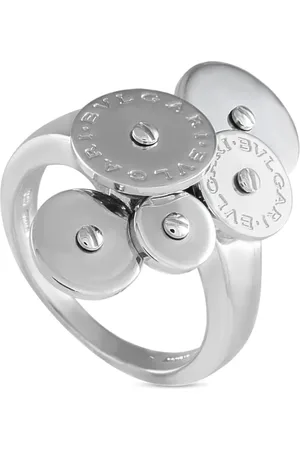 Bvlgari 18K white gold Cicladi ring