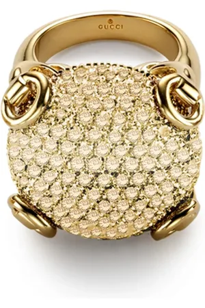 Gucci Horsebit cocktail ring