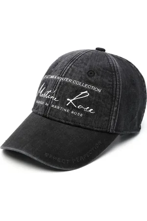 MARTINE ROSE Logo-embroidered baseball cap
