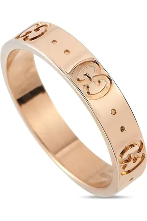 Gucci 18K rose gold Icon ring