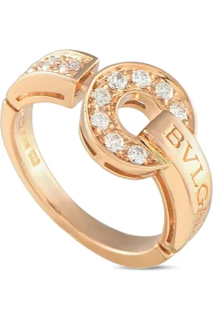Bvlgari 18kt rose gold Bvlgari Bvlgari diamond ring