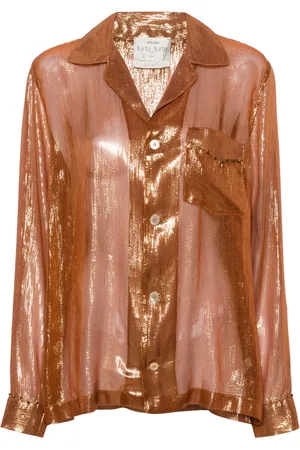 FORTE FORTE Silk-blend shirt