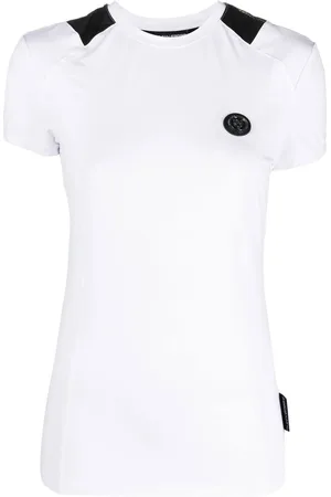 Philipp Plein Chest logo-patch detail T-shirt