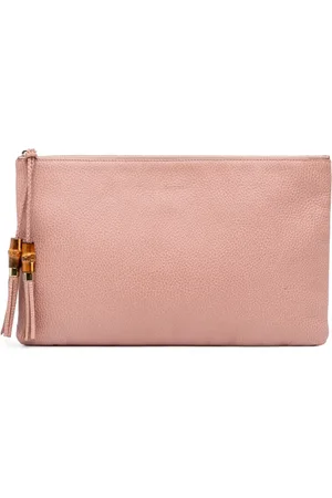 Gucci 2016-2024 Bamboo Tassel Leather clutch bag