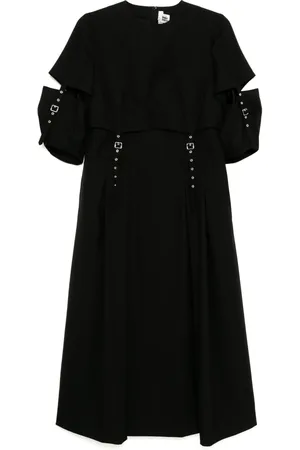 NOIR KEI NINOMIYA Slashed-sleeves dress