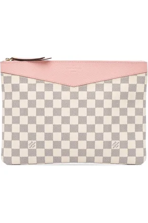 LOUIS VUITTON 2019 Damier Azur Daily Pouch clutch bag