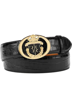 BILLIONAIRE Croco-printed belt