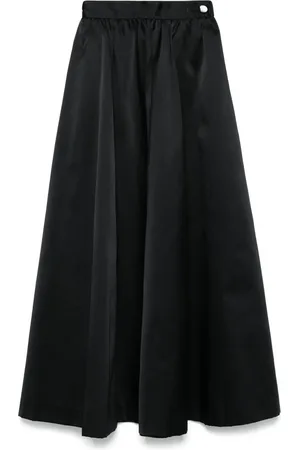 Saint Laurent 1970s satin maxi skirt