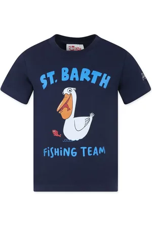 MC2 SAINT BARTH Logo-print cotton T-shirt