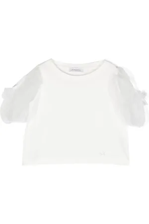 MONNALISA Short puff sleeves T-shirt