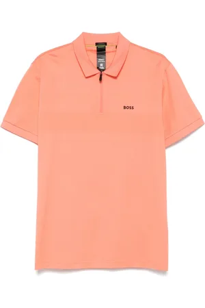 HUGO BOSS Half-zip polo shirt