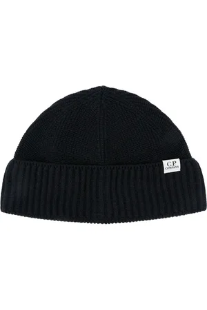 C.P. Company Ribbed beanie hat