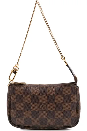LOUIS VUITTON 2020 Damier Ebene Mini Pochette Accessoires handbag