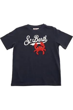 MC2 SAINT BARTH Logo-print T-shirt