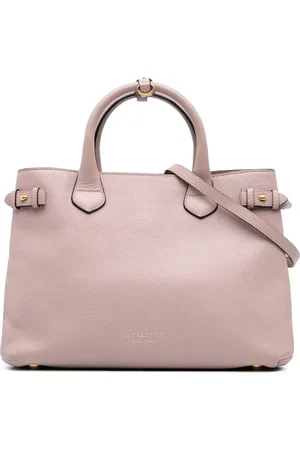 Burberry 2000-2017 Medium Leather and House Check Banner satchel