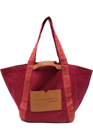 Coccinelle C-Bounce canvas tote bag