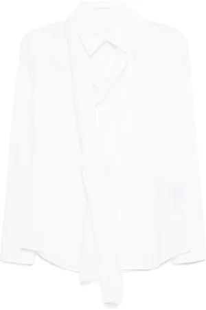 YOHJI YAMAMOTO Scarf-detail shirt