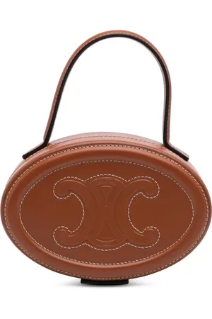 Céline 2022 Calfskin Cuir Triomphe Oval handbag