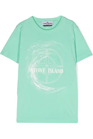 Stone Island Compass-motif cotton T-shirt