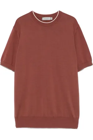 CANALI Fine-knit T-shirt