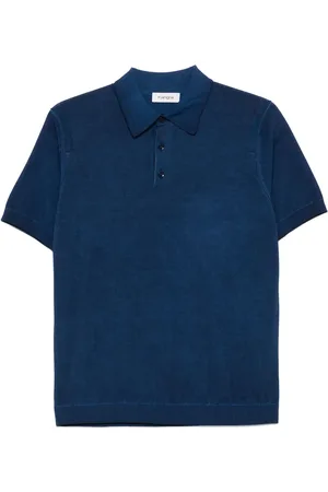 KANGRA CASHMERE Cotton polo shirt