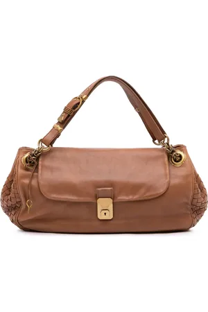 Bottega Veneta 2000-2007 Nappa Intrecciato Trimmed Napoli handbag