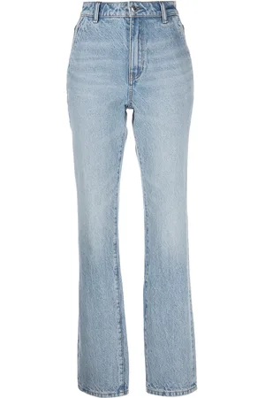 Alexander Wang Fly high-waisted jeans