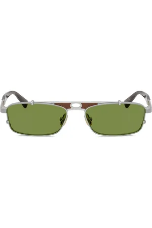 Brunello Cucinelli Rectangle-frame sunglasses