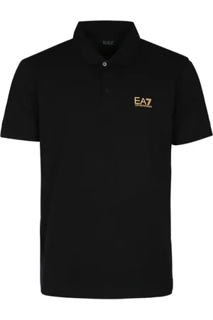 EA7 Logo-detail polo shirt