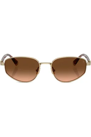 Brunello Cucinelli Oval-frame sunglasses