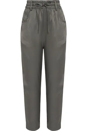 Uma Raquel Davidowicz Drawstring-waist cropped trousers