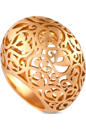 Pomellato 18K rose Arabesque ring