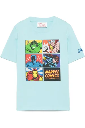 MC2 SAINT BARTH X Marvel Comics cartoon-print T-shirt