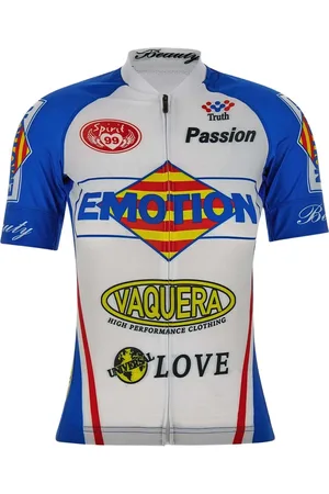 Vaquera Text-print polo top