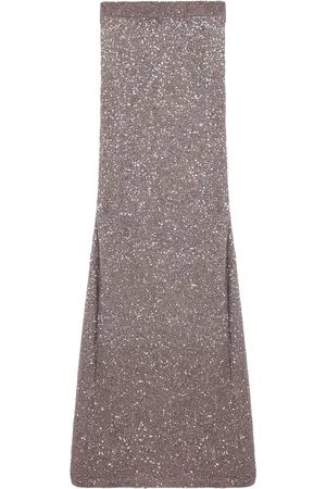 Balenciaga Glitter-detailing skirt