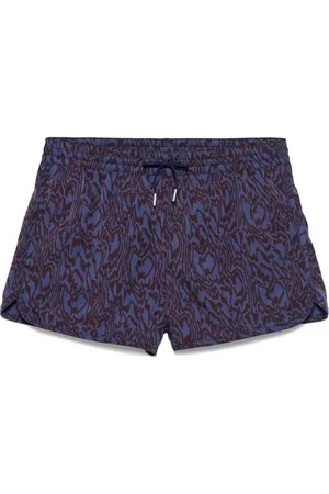 CDLP Abstract-print swim shorts