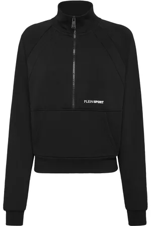 Philipp Plein Logo-print half-zip sweatshirt