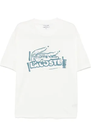 Lacoste Cotton printed T-shirt