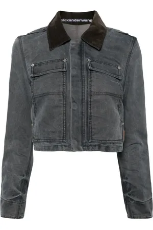 Alexander Wang Shrunken cropped jacket