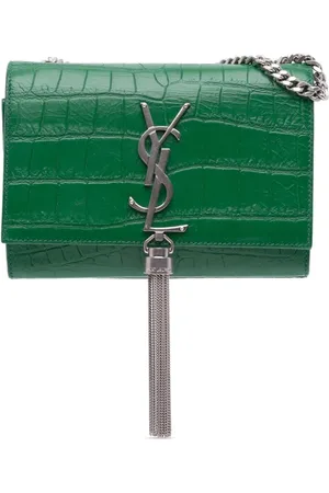 Saint Laurent 2013-2025 Small Embossed Kate Tassel crossbody bag