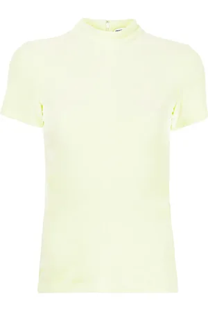 Alexander Wang Mock-neck velour top