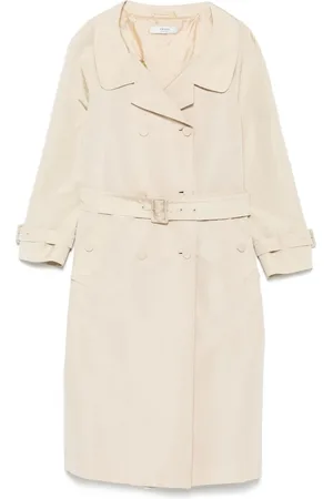 Prada 2000s belted trench coat
